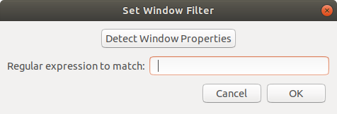 AutoKey Window Filter