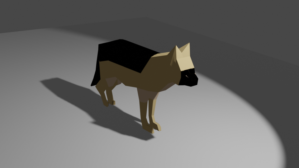 Blender Dog